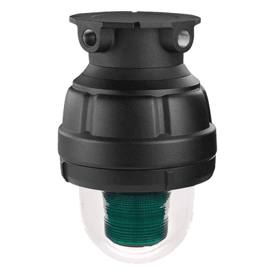 Luz estroboscópica a prueba de explosiones / 24 Vcd / Verde / UL cUL Clase I Div 1 Grupos C-D / IP66 IP69K / 850 candela efectiva 27XST-024-G FEDERAL SIGNAL INDUSTRIAL