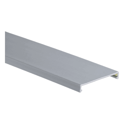 Tapa para Canaleta Ranurada / 2.25 in Ancho / 1828.8 mm (6 ft) Largo / PVC Sin Plomo / Gris / UL94 V-0 C2LG6 PANDUIT