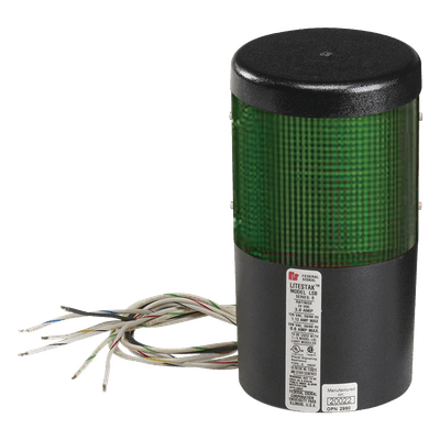 Módulo de luz LED / 120Vca / Verde / Montaje superficie o tubería NPT 3/4" / Policarbonato resistente al impacto LSLD-120-G FEDERAL SIGNAL INDUSTRIAL