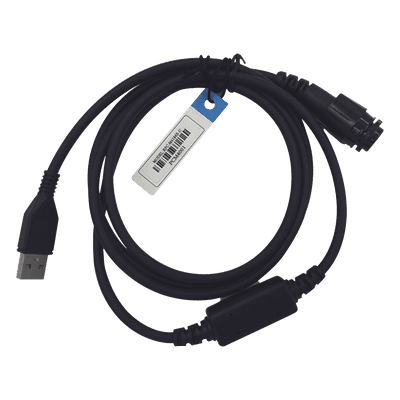Cable Programador USB / Conector USB-A a Multipin Circular / Compatibilidad Windows 98 a 11 / Material Poliuretano / Más de 30 Modelos Motorola TXCP6100M TXPRO