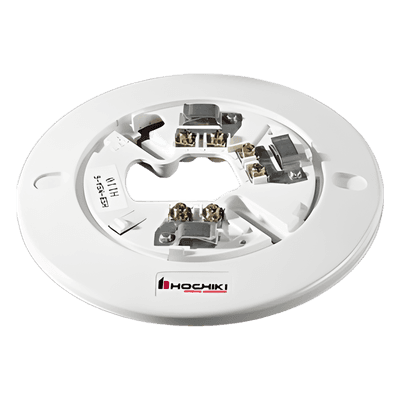 Base De 6" Color Hueso Para Sensores Análogos Direccionales Hochiki (0300-04010 IT) HSB-NSA-6 HOCHIKI