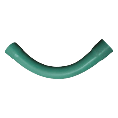 Codo Conduit PVC Pesado / 90° / 1-1/2" (38 mm) / Autoextinguible / Norma NMX-E-012 EC039 CRESCO