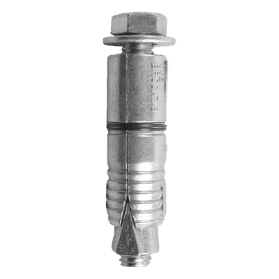 Taquete Expansor / Carga a Tensión 200 kg / Carga Cortante 240 kg / Zamac Resistente a Corrosión / 1/4" x 1-3/4" (44 mm) / Incluye Tornillo