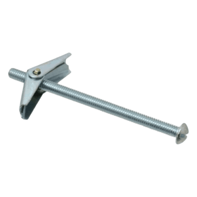 Sujetador Mariposa / Tornillo 1/8" (3 mm) / Bronca 3/8" (10 mm) / Largo 2" (51 mm) / Carga 12 kg en Tablaroca ANC-SM18T ANCLO
