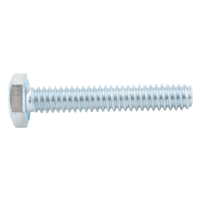 Tornillo Máquina Estándar / Grado 2 / UNC 1/4" (6.4 mm) / Largo 1 1/2" (38 mm) / Galvanizado Electrolítico