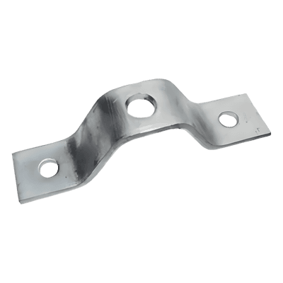 Soporte Clip U para Barra Roscada / 3/8" (9.5 mm) / Carga 500 kg / Acero Galvanizado / Ajuste de Altura ANC-MU38 ANCLO