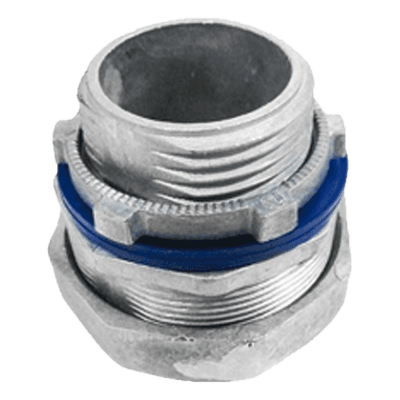 Conector Recto para Tubo Liquidtight / 3/8" (10 mm) / Diseño Compacto / Acabado Bruñido / NEMA FB-1 / UL 514B