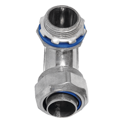 Conector Curvo para Tubo Liquidtight / 1" (25 mm) / Acabado Bruñido / UL 514B / NEMA FB-1