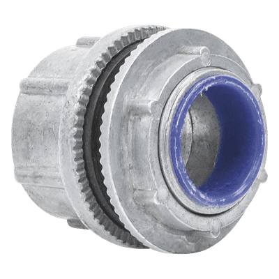 Conector Hub / Conduit Pared Gruesa 3/4" (19 mm) / Hermeticidad NEMA 4/IP66 / Continuidad de Tierra / 42 mm Diámetro
