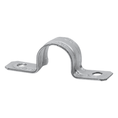 Abrazadera Omega / Conduit Pared Gruesa 1 1/4" (32 mm) / Acero Pregalvanizado Calibre 16 / Tornillo #10 ANC-OE-114 ANCLO