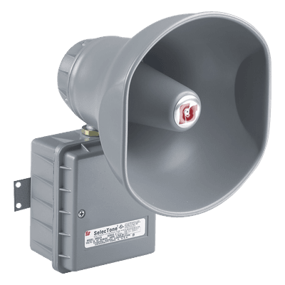 Altavoz amplificado / 15W / Clasificado para ubicaciones peligrosas / 24 VCA/VCD / IP66 / Tipo 4X / 110 dB a 3 m (9.84 ft) 300GCX-024 FEDERAL SIGNAL INDUSTRIAL