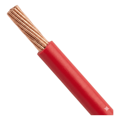 Cable THW-LS / Calibre 14 AWG / 19 Hilos / 90°C Seco / 75°C Húmedo / Bobina 100 m (328 ft) / Rojo SLY-312-RED/100 INDIANA
