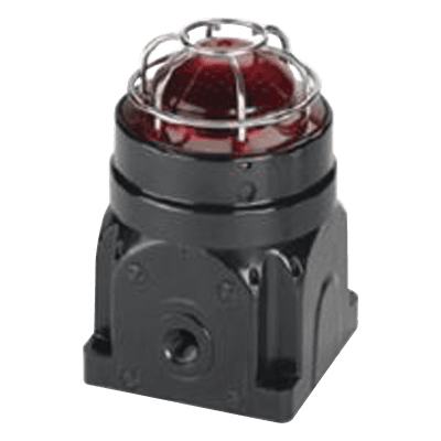 Luz LED para ubicaciones peligrosas / 120-240 Vca / Ex d / Montaje en superficie / Rojo / -55°C a 70°C (-67°F a 158°F) G-LED-AC-D-R FEDERAL SIGNAL INDUSTRIAL