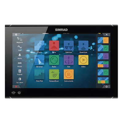 Pantalla Multifuncional / 16 Pulgadas Full HD / Procesador Seis Núcleos / Pantalla Dividida 6 Paneles / Conectividad Móvil / Bisel Incluido 000-15047-001 SIMRAD
