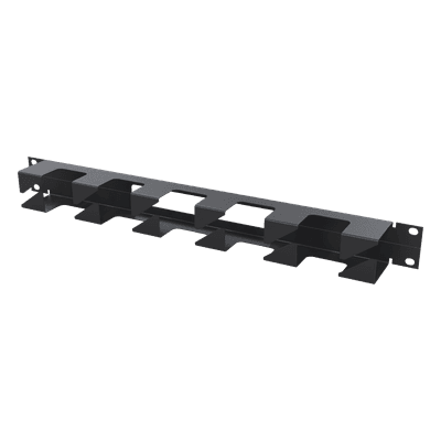 Organizador de Cables Horizontal / 19" / 1U / Acero / Capacidad 22 Cables Cat 5e LP-CM-01M LINKEDPRO BY EPCOM