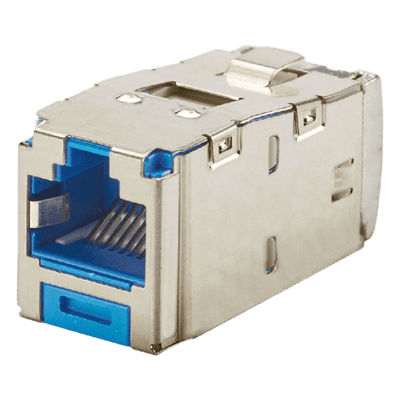Conector Jack RJ45 Blindado / Categoría 6 / 10GBase-T / Terminación sin Impacto / HDBaseT 100 m (328 ft) / Mini-Com TG CJS688TGBUY PANDUIT