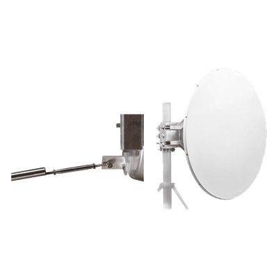 Antena Parabólica Direccional / Full-Duplex / 35 dBi / 4.9 a 6.1 GHz / Aislamiento 50 dB / Plato 4 ft (1.2 m) / Polaridad Dual 45° y 90° JRC-DD35-DUPLEX-PRE-KIT JIROUS