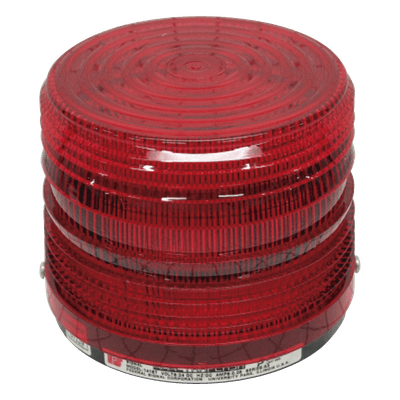 Luz estroboscópica / 24 VCD / 100,000 cd / 80 destellos/min / NEMA 3R / UL cUL CSA / Rojo 141ST-024-R FEDERAL SIGNAL INDUSTRIAL