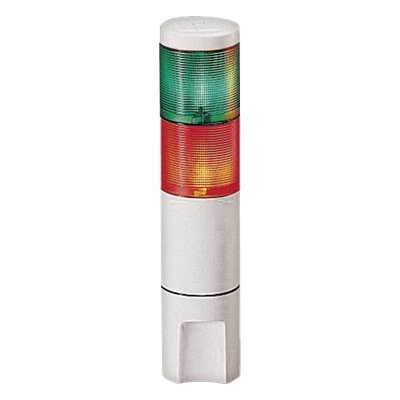 Indicador de estado LED / 2 niveles / 120Vca / Verde y rojo / UL cUL / Tipo 4X / IP66 / 93-95 dBA MSL2-120-GR FEDERAL SIGNAL INDUSTRIAL