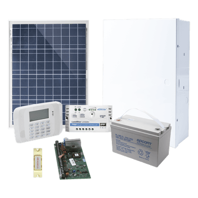 Kit de alarma / Panel VISTA-48LA / Alimentación solar / Teclado con receptor inalámbrico / 3 particiones VISTA48SOLAR HONEYWELL HOME RESIDEO