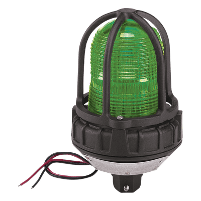 Luz de advertencia LED para ubicaciones peligrosas / Montaje tipo tubo / 24 VCD / Verde / IP66 e IP69K / -50°C a 66°C (-58°F a 151°F) 191XL-024-G FEDERAL SIGNAL INDUSTRIAL