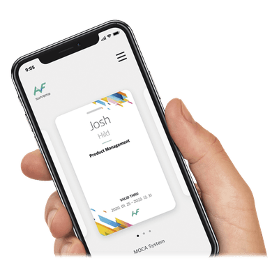 Tarjeta Virtual / Control de Acceso Móvil / Portal Web Airfob / Lectores XP2-XPD2 MCREGULARCR SUPREMA