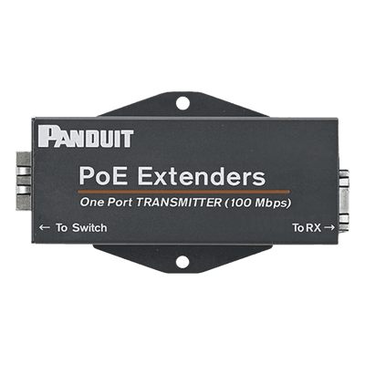 Extensor PoE/PoE+ / 610 m (2000 ft) / 10/100 Mbps / Cat5e/Cat6 / -40°C a 70°C / RJ45