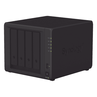 Servidor NAS de escritorio con 4 bahías / Expandible a 9 bahías / Hasta 144 TB DS920PLUS SYNOLOGY