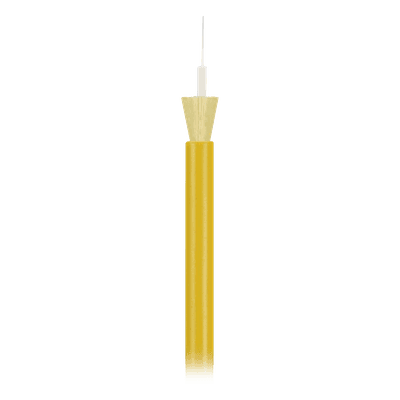 Cable de Fibra Óptica Monomodo OS2 / 1 Fibra G.657.A1 / Tight Buffer 900µm / Riser OFNR / 2mm / 6.56 pies radio curvatura FSIRA01Y PANDUIT
