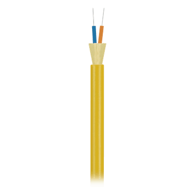 Cable de Fibra Óptica Monomodo / 2 Hilos OS2 9/125 / G.657.A1 / Tight Buffer 900 µm / Riser OFNR/FT4 / 4.75 mm / Precio Por Metro FSDRA02Y PANDUIT