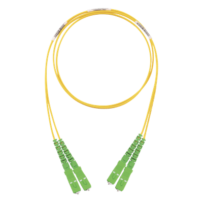 Jumper de Fibra Óptica Monomodo / 9/125 OS2 / SC/APC Duplex / OFNR / 2 m (6.56 ft) / Amarillo F923RANANSNM002 PANDUIT