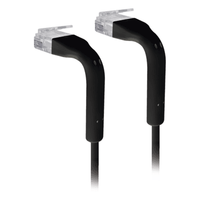 Cable Patch Ethernet Cat6 / 2 m (6.56 ft) / RJ45 / Diámetro Ultrafino / Color Negro UC-PATCH-2M-RJ45-BK UBIQUITI