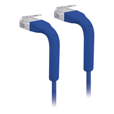 Cable Ethernet Cat6 / 2 m (6.56 ft) / RJ45 Flexible / Prueba Fluke / Diámetro Ultrafino / Azul UC-PATCH-2M-RJ45-BL UBIQUITI