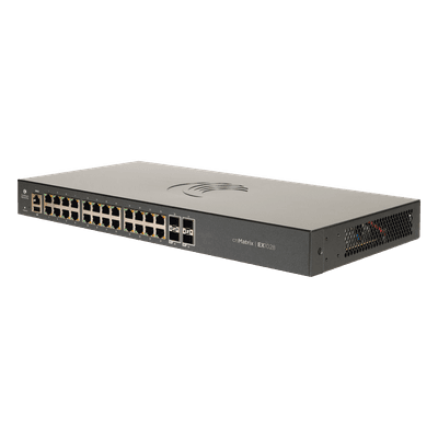 Switch Gigabit Ethernet / 24 Puertos 10/100/1000 / 4 SFP / Capa 2 / Gestión en la Nube / 56 Gbps MX-EX1028XXA-0 CAMBIUM NETWORKS