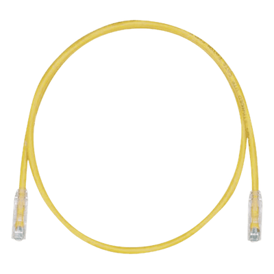 Cable de Parcheo UTP / Cat6 / 24 AWG / CM / 4.57 m (15 pies) / Amarillo UTPSP15YLY PANDUIT