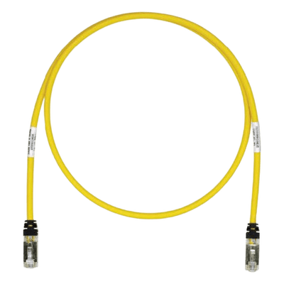 Patch Cord / Cat6A Blindado S/FTP / 26 AWG / CM/LSZH / 0.91 m (3 ft) / 500 MHz / Amarillo STP6X3YL PANDUIT