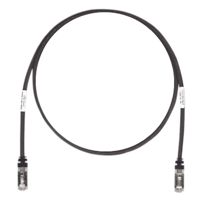 Patch Cord Cat6A / S/FTP Blindado / CM/LS0H / 2.13 m (7 ft) / 26 AWG / 500 MHz STP6X7BL PANDUIT