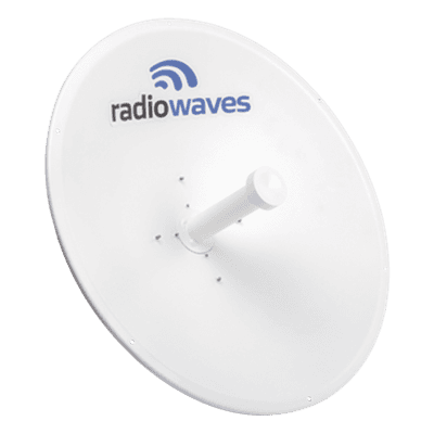 Antena Direccional / 2 ft / 29 dBi / 4.9-6 GHz / N-Hembra / Doble Polarización / Montaje Incluido SPD2-5WNS RADIOWAVES