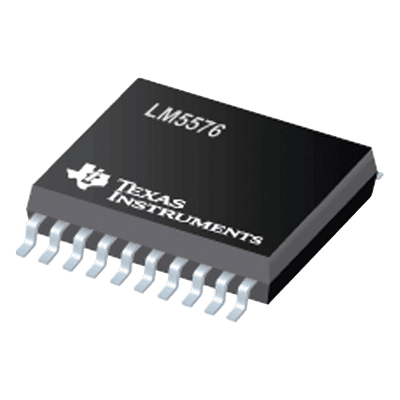 Convertidor DC-DC / Entrada 6V-75V / Salida 3A / Frecuencia 50-500kHz / HTSSOP-20 LM5576MH/NOPB SYSCOM