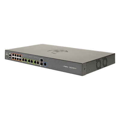 Switch PoE Capa 3 / 16 Puertos / 8x Gigabit 802.3af/at / 6x 2.5G 802.3bt / 2x SFP+ / 240 W / Rack 19" / Cloud MXEX2016MXPA00 CAMBIUM NETWORKS