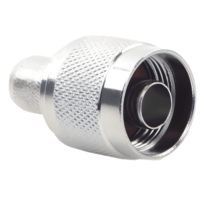 Conector Coaxial N Macho / 75 Ohm / Montaje en Línea / RG-11 / Contacto Oro / Aislante Teflón TT-CON-531 EPCOM TITANIUM