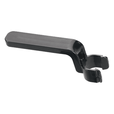 Clip de Retención / Sin Herramientas / 1.45"×0.65"×3.97" (37×17×101 mm) / Compatible WMPV, PR2V, PE2V / Negro / Pack 10 pz WR5E-X PANDUIT