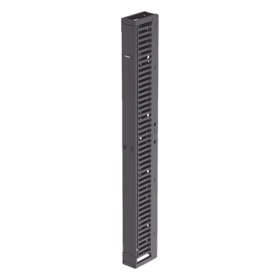 Organizador de Cables Vertical / Alta Densidad 45U / Ancho 6 in (152.4 mm) / Solo Frontal / Tapa de Acero / Rack Abierto EIA PR2VFD06 PANDUIT
