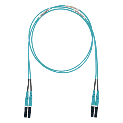 Jumper de Fibra Óptica / Multimodo OM3 50/125 / LC-LC Dúplex / LSZH / 3 m (9.84 ft) / 1.6 mm FX2ELLNLNSNM003 PANDUIT