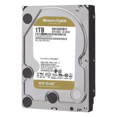 Disco Duro Gold de 1TB / Clase Enterprise / 5 AÑOS DE GARANTÍA WD1005FBYZ Western Digital (WD)