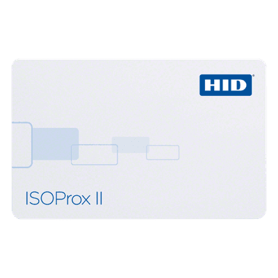 Tarjeta de Proximidad / ISOProx II / Sin Programar / PVC / 5.4 x 8.6 cm / 0.076 mm 1386NGGMV HID