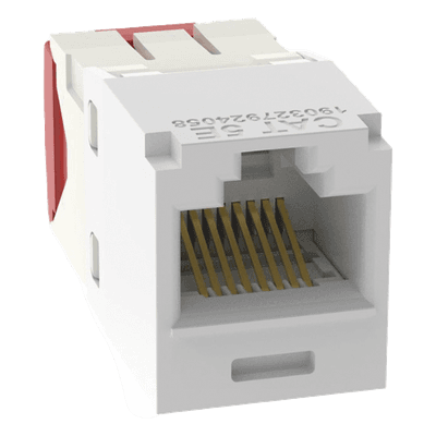 Conector Jack RJ45 / Mini-Com TG / Cat 5e / 8P8C / Sin herramienta de impacto / -10°C a 65°C CJ5E88TGWH PANDUIT