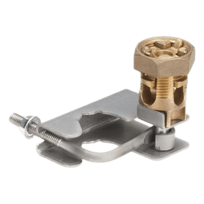 Abrazadera de Tierra para Piso Falso / 6 a 1/0 AWG / Pedestales 22-29 mm / 4.19 x 3.38 x 3.19 in GPQC07-1/0 PANDUIT