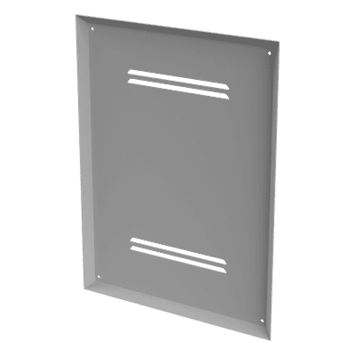 Tapa Metálica para Gabinete / Aluminio Industrial / Protección contra Golpes y Polvo / Compatible con EIGTR19 EI-GTR-19C EPCOM INDUSTRIAL