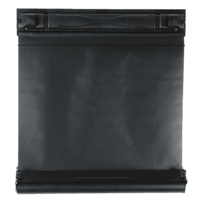 Tapa Ciega Tipo Cortina / 4 a 51 UR / 19 in / 486.7 mm Ancho / Negro